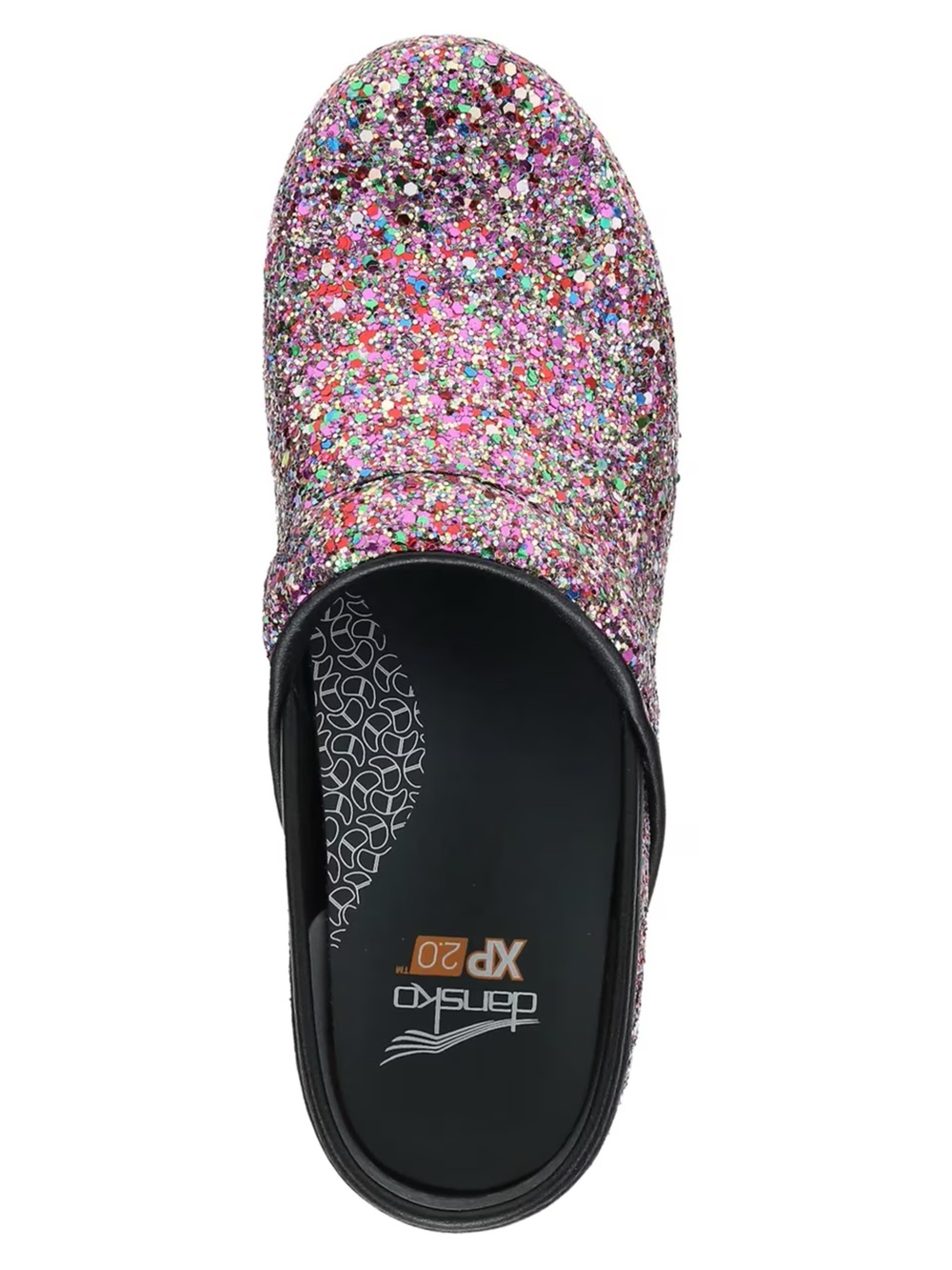 Dansko XP 2.0 Glitter Party Clog - Women's Slip-On Comfort Shoe